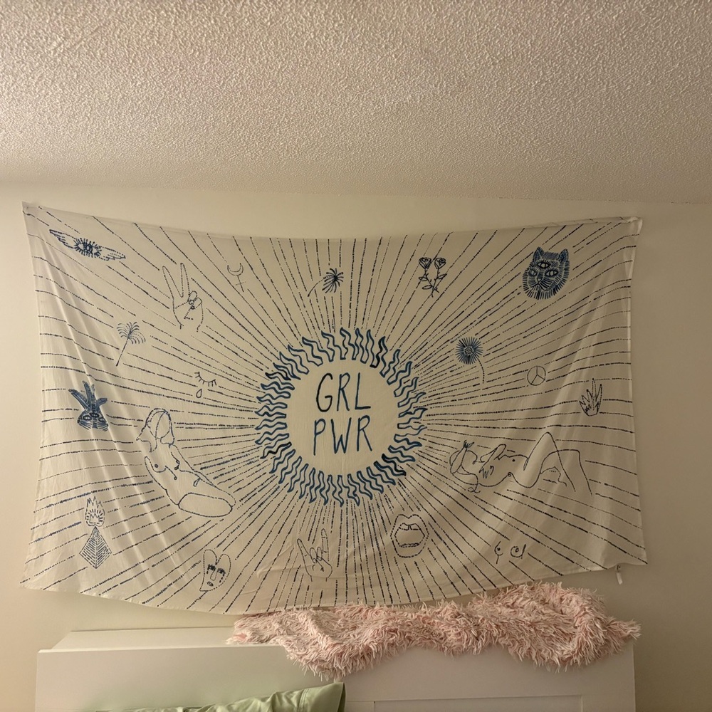 GIRL POWER tapestry
